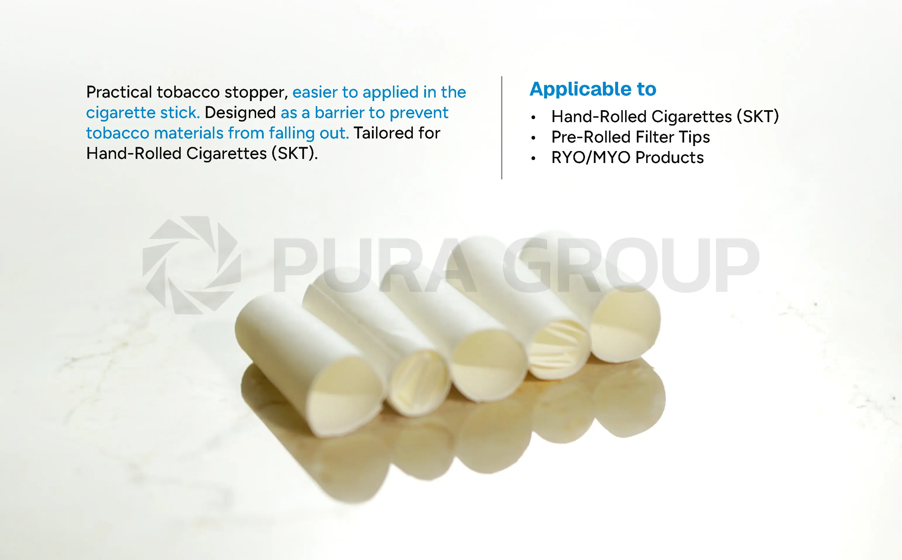 Extended Cigarettes - Detail Image Pura MICS