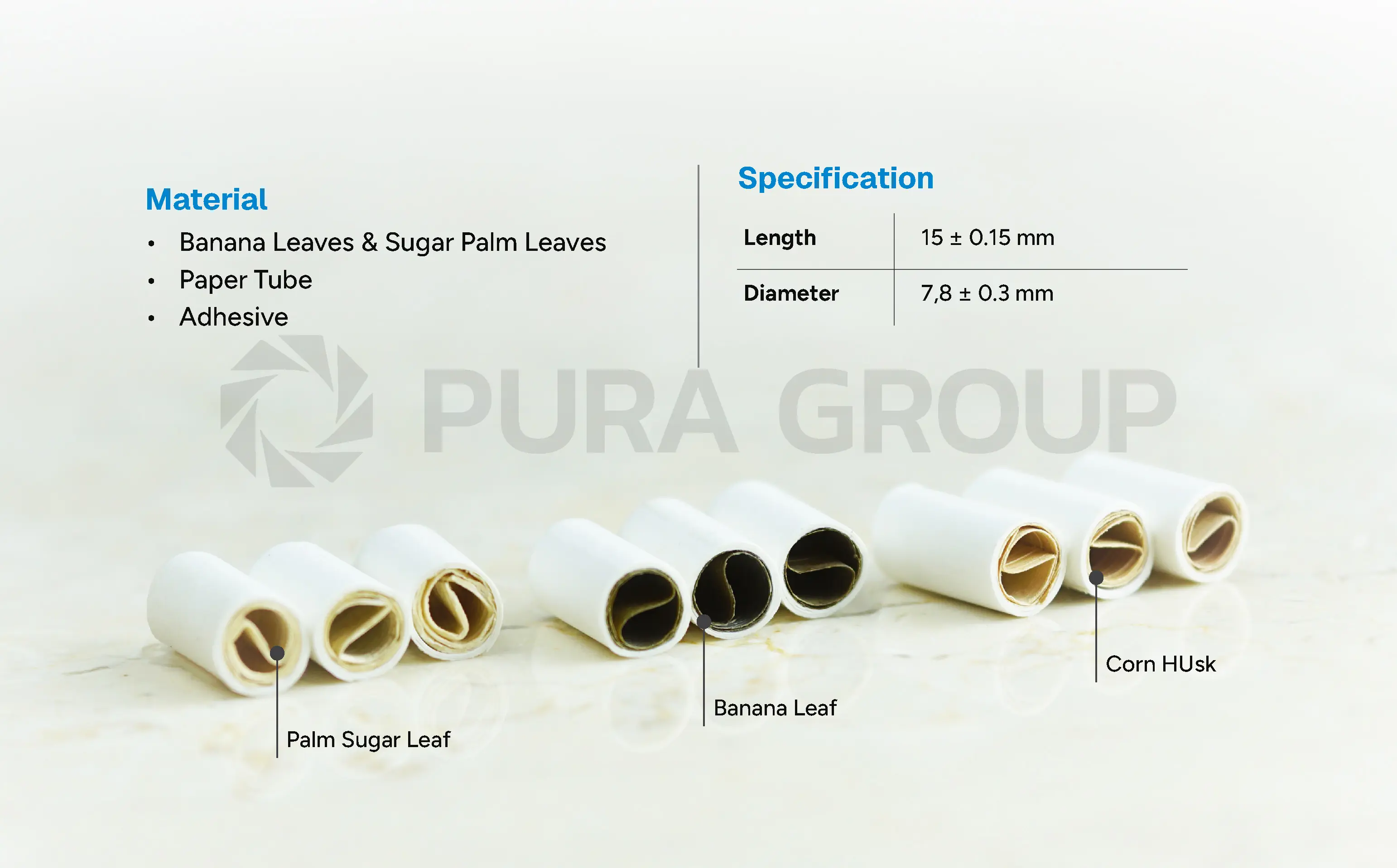 Tobacco Stopper Natural Premium - Detail Image Pura MICS