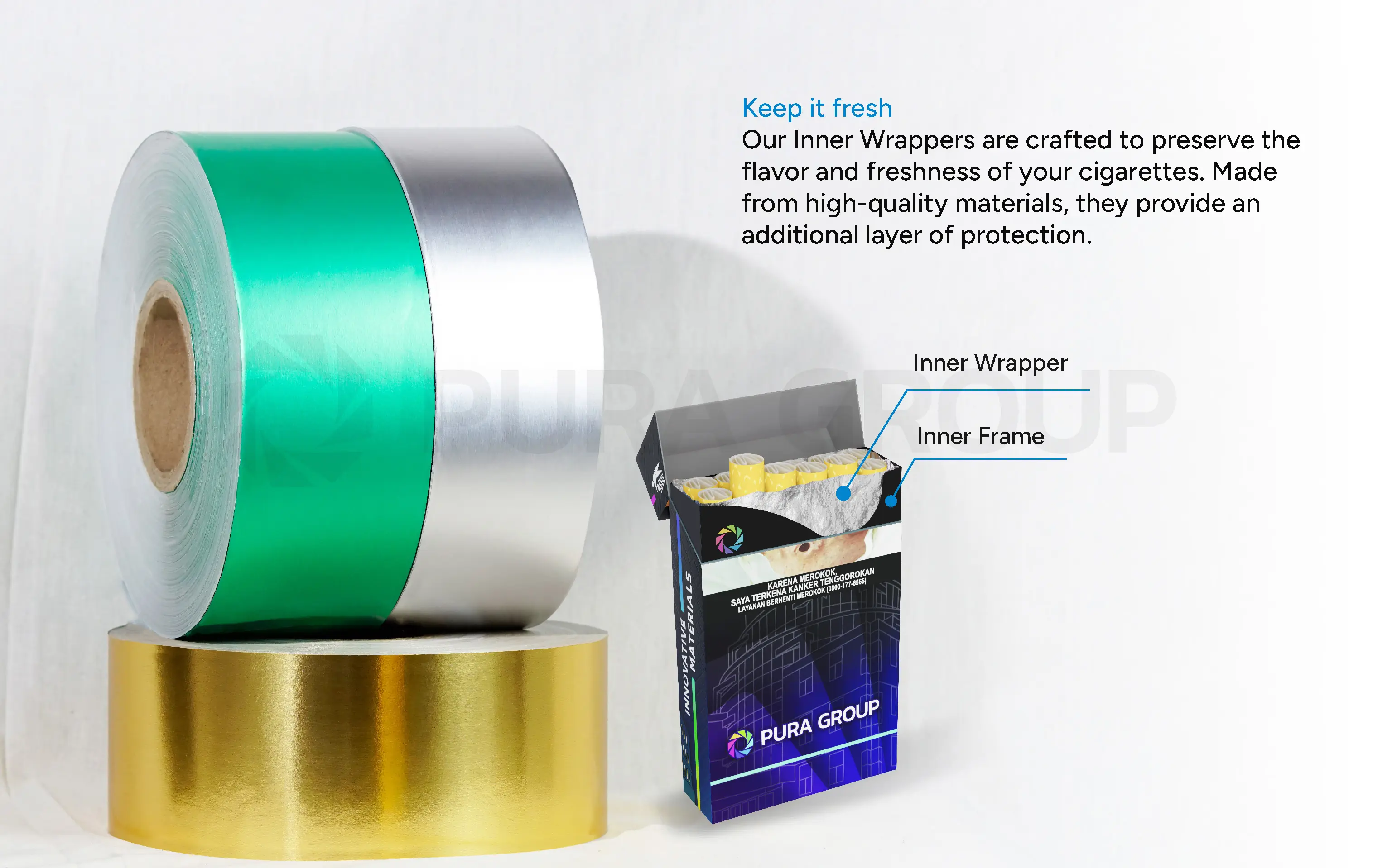 Inner Wrapper - Detail Image Pura MICS