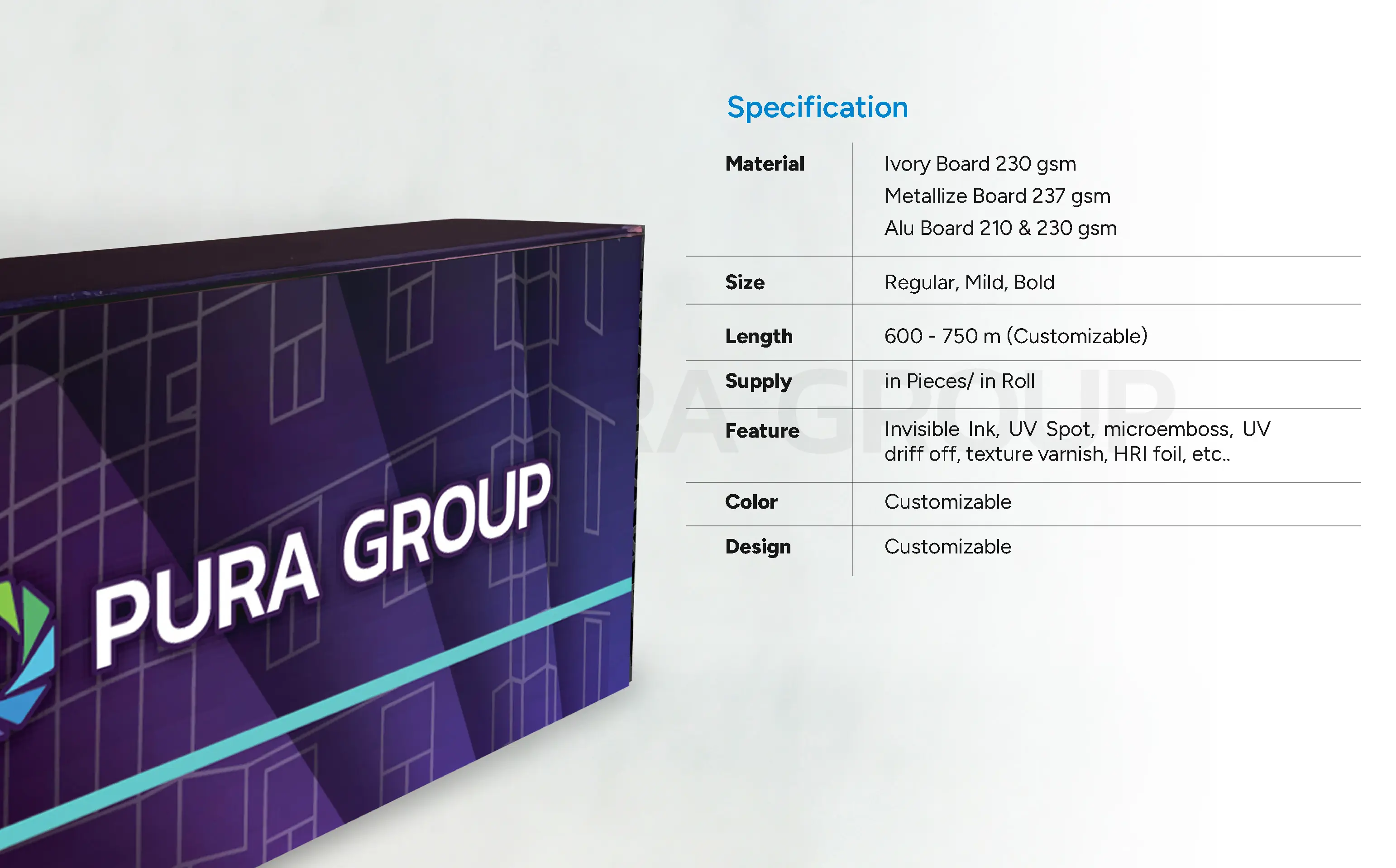 Display Outer - Detail Image Pura MICS